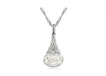 Load image into Gallery viewer, Crystal Water Drop Pendant